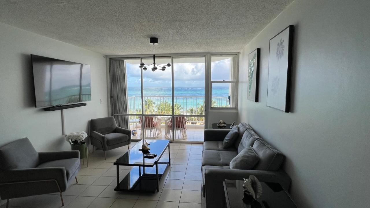 Ocean Front 2 Bedroom & Bath In Isla Verde San Juan Exteriör bild